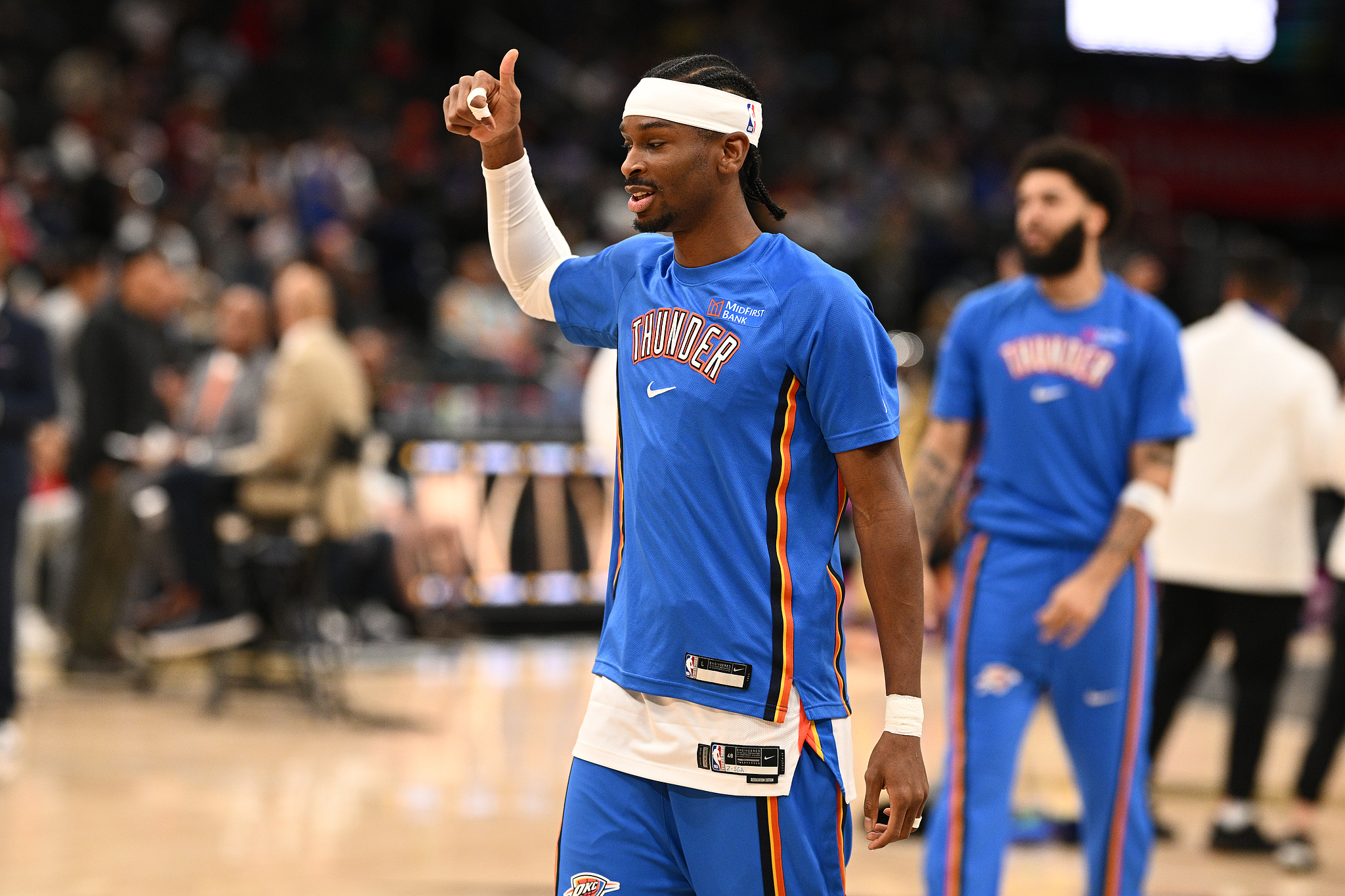 NBA球队实力榜：雷霆居首马刺第二 湖人位居第六